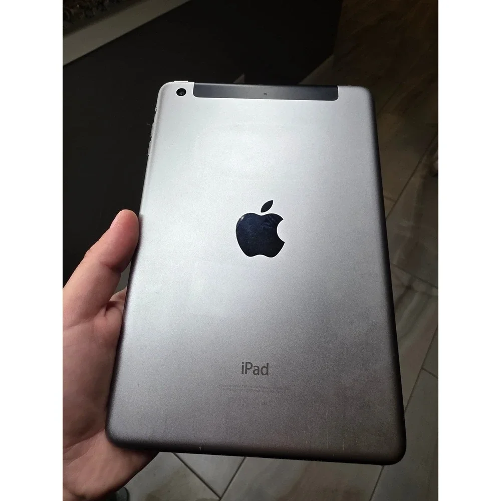 Apple iPad mini‎ 3 Space Gray 16GB Wi-Fi Cellular Model A1600 Tablet